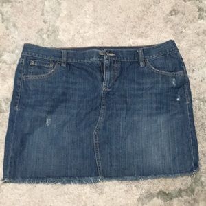 Old Navy jean skirt